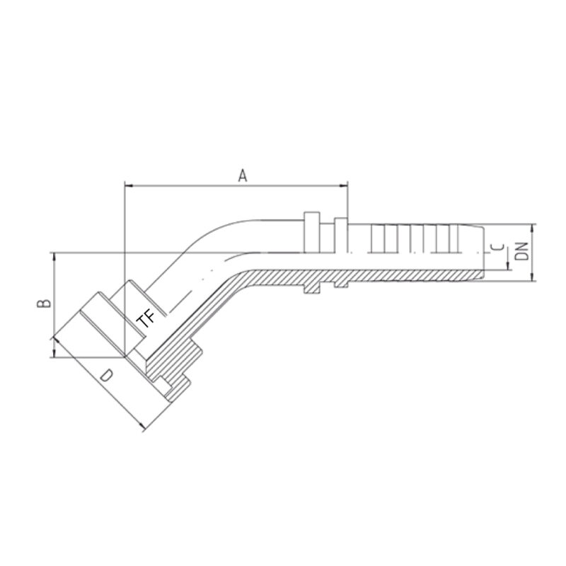 SAE 3000-6000 PSI 45° - Görsel 2